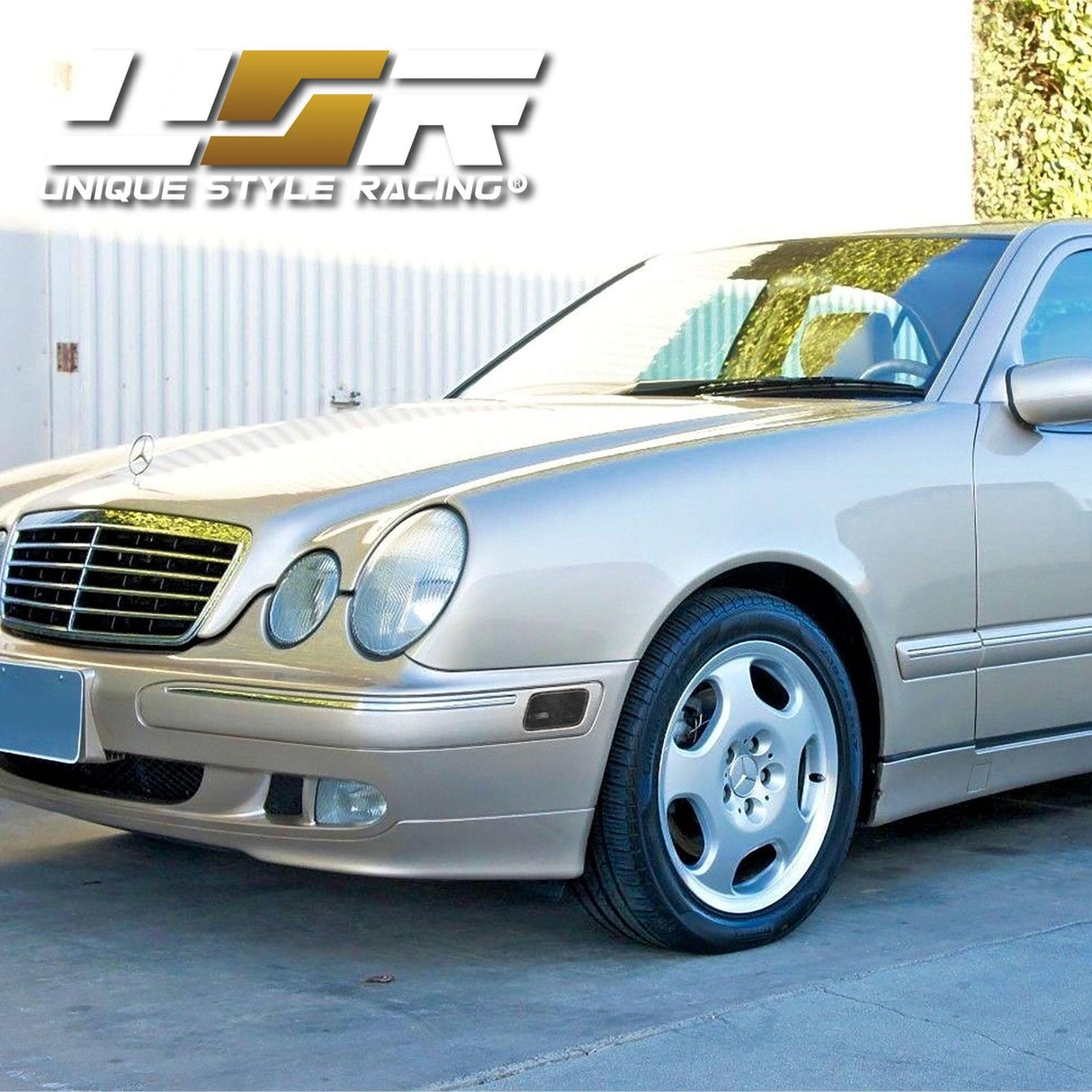 1996-2002 Mercedes W210 E-Class Smoke Bumper Lights