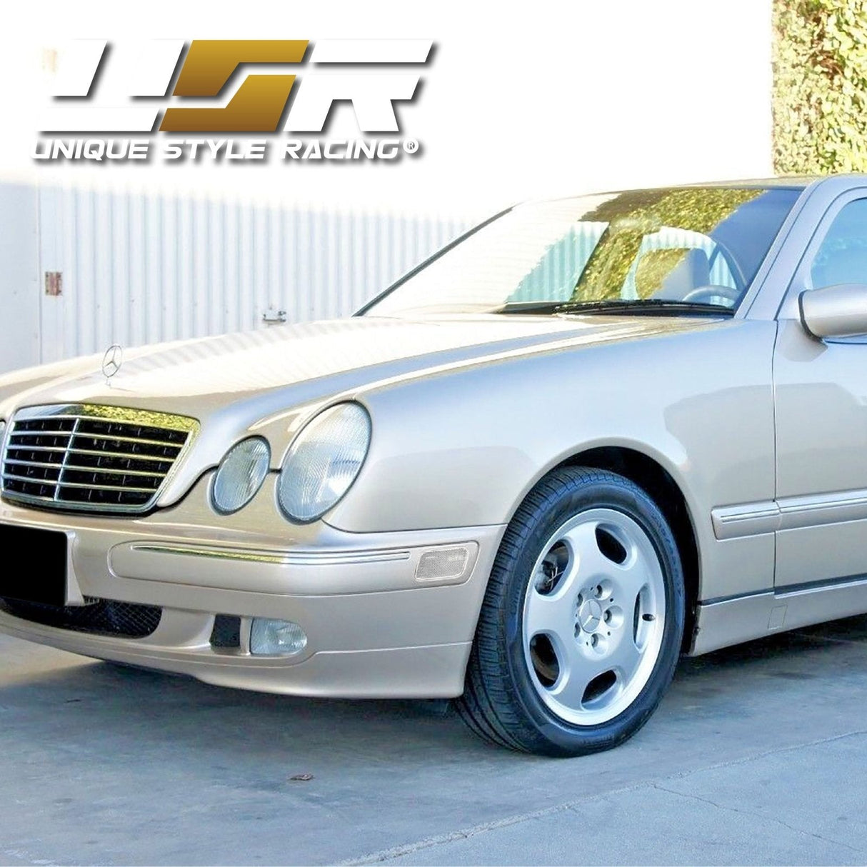 1996-2002 Mercedes W210 E-Class Smoke Bumper Lights