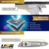2003-2006 Mercedes W211 E-Class Crystal Smoke Front Bumper Light