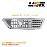 2012-2014 Mercedes W218 CLS Class Clear Bumper Side Marker Lights