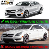 2012-2014 Mercedes W218 CLS Class Clear Bumper Side Marker Lights