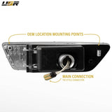 2012-2014 Mercedes CLS Class W218 Smoke Amber LED Side Marker Lights