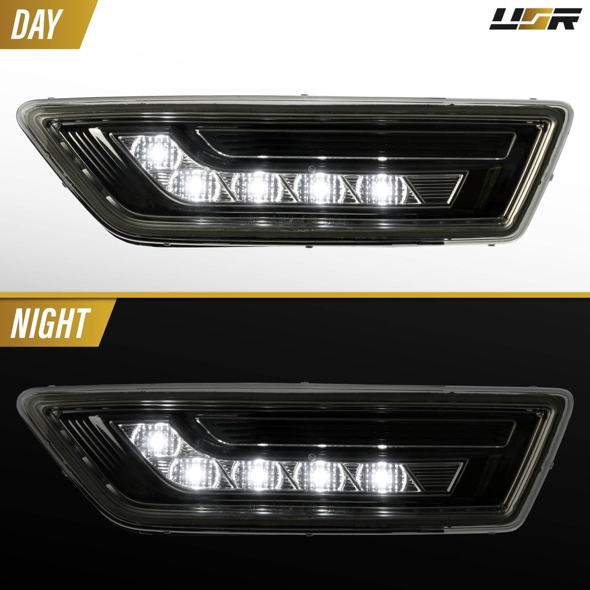 2012-2014 Mercedes CLS Class W218 Smoke Amber LED Side Marker Lights