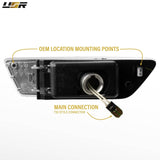 2012-2014 Mercedes CLS Class W218 Smoke Amber LED Side Marker Lights