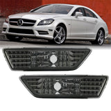 2012-2014 Mercedes W218 CLS Class Clear Bumper Side Marker Lights