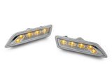 2006-2011 Mercedes W219 Cls-Class Clear Amber Led Front Bumper Side Marker Light