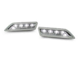 2006-2011 Mercedes W219 Cls-Class Clear Amber Led Front Bumper Side Marker Light