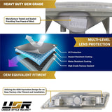 2006-2011 Mercedes W219 Cls-Class Crystal Smoke Front Bumper Lights