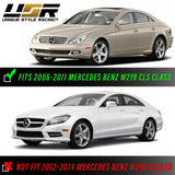 2006-2011 Mercedes W219 Cls-Class Crystal Smoke Front Bumper Lights