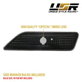 2006-2011 Mercedes W219 Cls-Class Crystal Smoke Front Bumper Lights