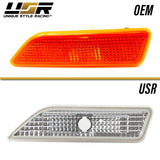 2006-2011 Mercedes W219 Cls-Class Crystal Smoke Front Bumper Lights