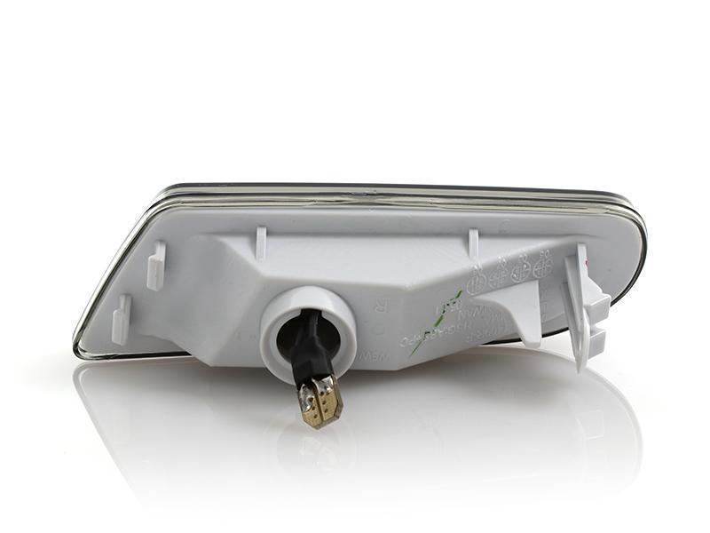 2000-2006 Mercedes W220 S-Class Crystal Smoke White LED Bumper Lights