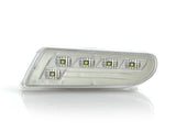 2000-2006 Mercedes W220 S-Class Crystal Smoke White LED Bumper Lights
