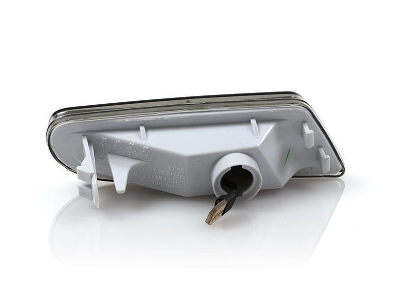 2000-2006 Mercedes W220 S-Class Crystal Smoke White LED Bumper Lights