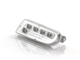 2000-2006 Mercedes W220 S-Class Crystal Smoke White LED Bumper Lights