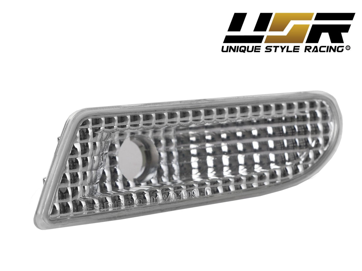 2000-2006 Mercedes W220 S-Class Crystal Smoke Bumper Lights