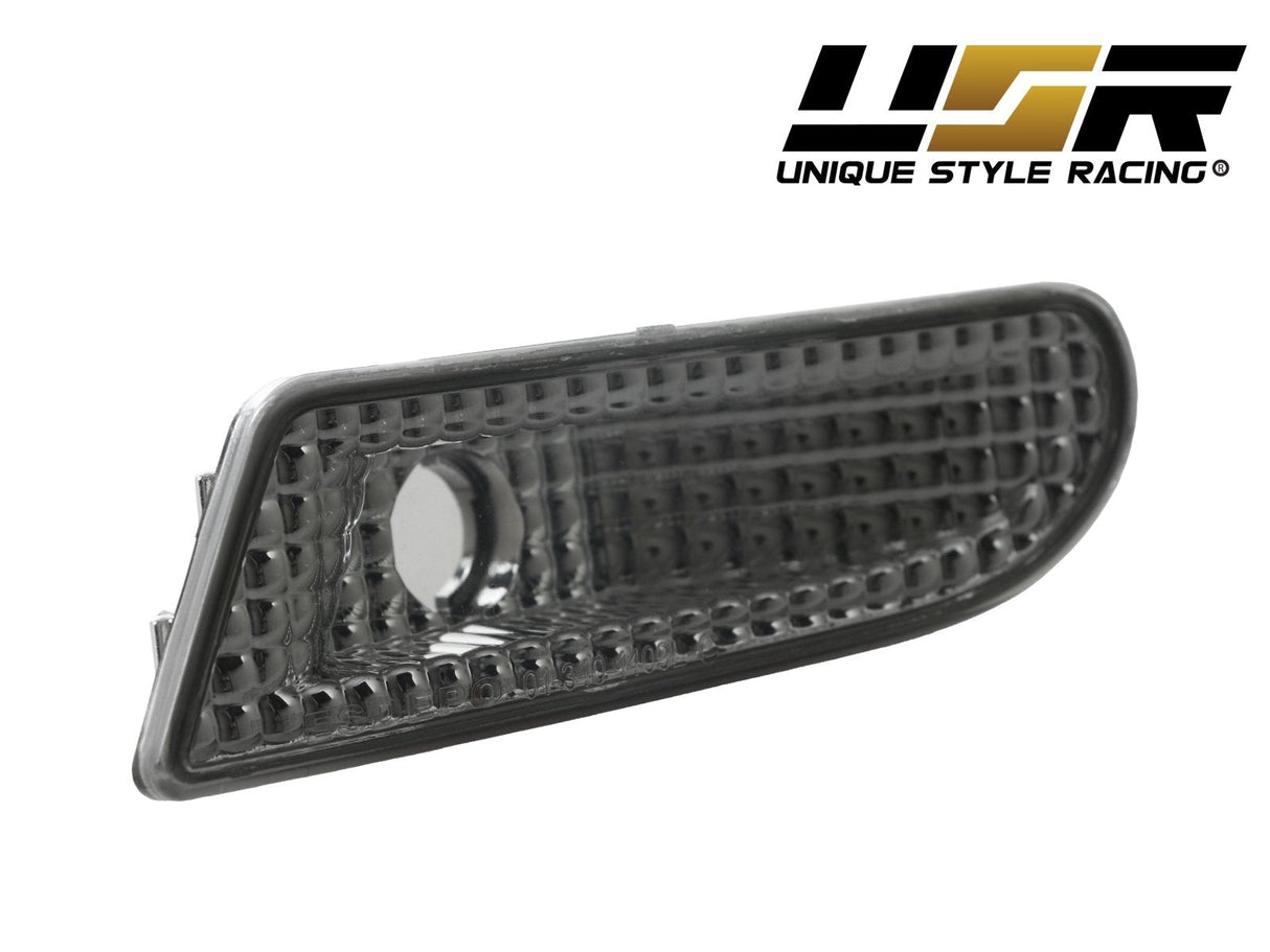 2000-2006 Mercedes W220 S-Class Crystal Smoke Bumper Lights