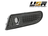 2000-2006 Mercedes W220 S-Class Crystal Smoke Bumper Lights