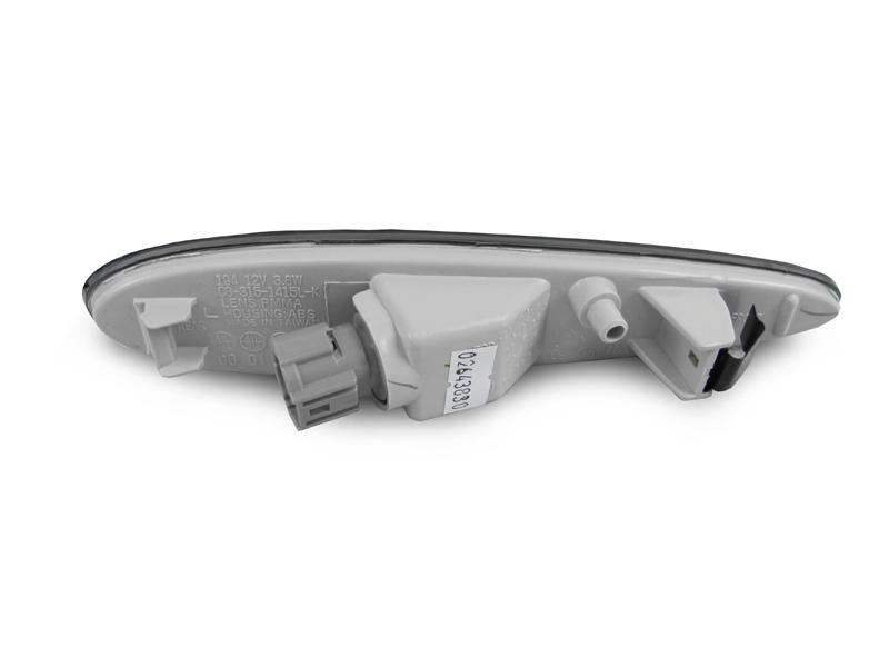 2000-2003 Nissan Maxima Smoke Front White LED Bumper Side Marker