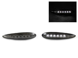 2000-2003 Nissan Maxima Clear Front Amber LED Bumper Side Marker