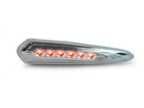 2000-2003 Nissan Maxima Smoke Rear White Led Bumper Side Marker