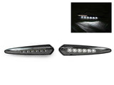 2000-2003 Nissan Maxima Clear Rear Red LED Bumper Side Marker
