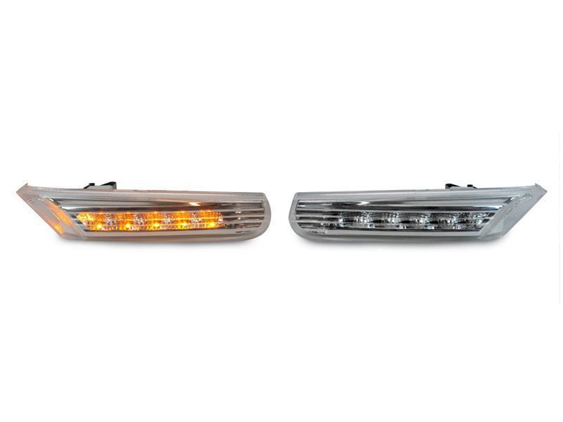 1998-2004 Porsche 996/Boxster 986 Smoke White LED Side Marker Lights
