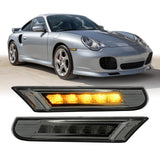 1998-2004 Porsche 996/Boxster 986 Smoke White LED Side Marker Lights