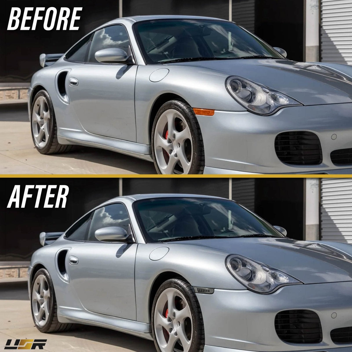1998-2004 Porsche 996/Boxster 986 Smoke White LED Side Marker Lights