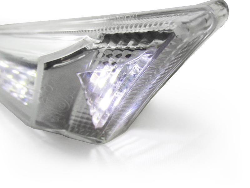 1998-2004 Porsche 996/Boxster 986 Smoke White LED Side Marker Lights