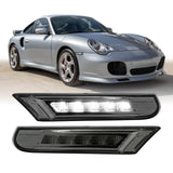 1998-2004 Porsche 996/Boxster 986 Smoke White LED Side Marker Lights