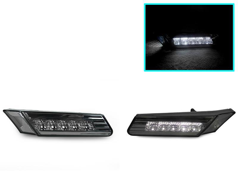 2005-2012 Porsche 997 / Boxster 987 Depo Smoke White Led Side Marker Light