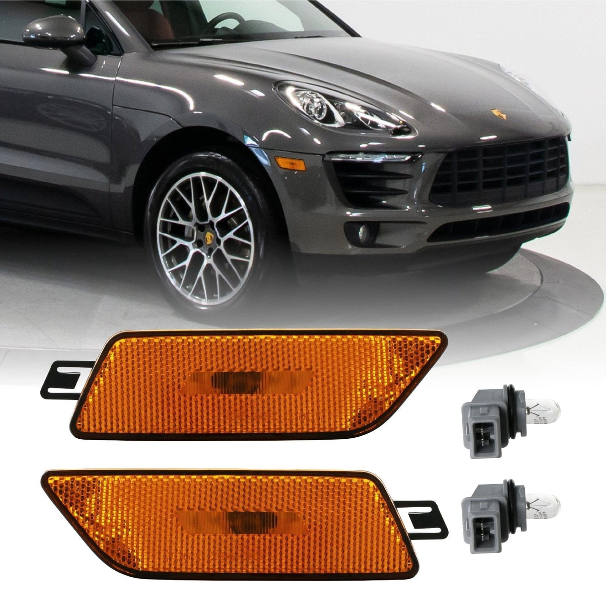2014-2019 Porsche Macan Amber Side Marker Light - Left