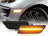 2014-2019 Porsche Macan Smoke Amber LED Light Bar Side Marker Lights