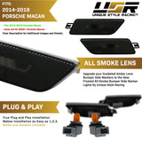 2014-2019 Porsche Macan Smoke Side Marker Lights Set