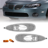 2004-2006 Pontiac GTO Crystal Clear Front Bumper Side Marker