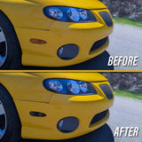 2004-2006 Pontiac GTO Crystal Smoke Front Bumper Side Marker