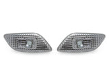2002-2003 Subaru Impreza Depo Crystal Dark Smoke Front Bumper Side Marker Lights