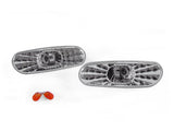 2000-2005 Toyota Celica Front Crystal Clear Bumper Side Marker Lights
