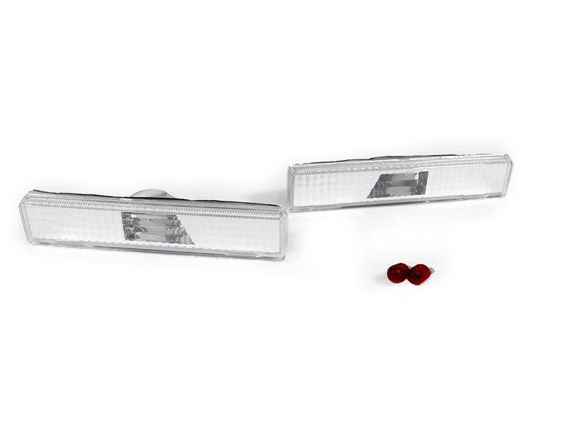 1987-1992 Toyota Supra Rear Clear Bumper Side Marker Lights
