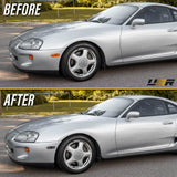 1993-1996 Toyota Supra Front Smoke Side Marker Lights
