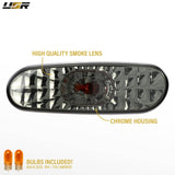 1993-1996 Toyota Supra Front Smoke Side Marker Lights