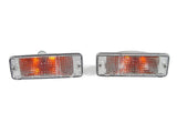 84-89 Toyota 4Runner / 84-88 Pickup Clear Bumper Lights