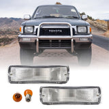 1990-1991 Toyota 4Runner Clear Bumper Lights