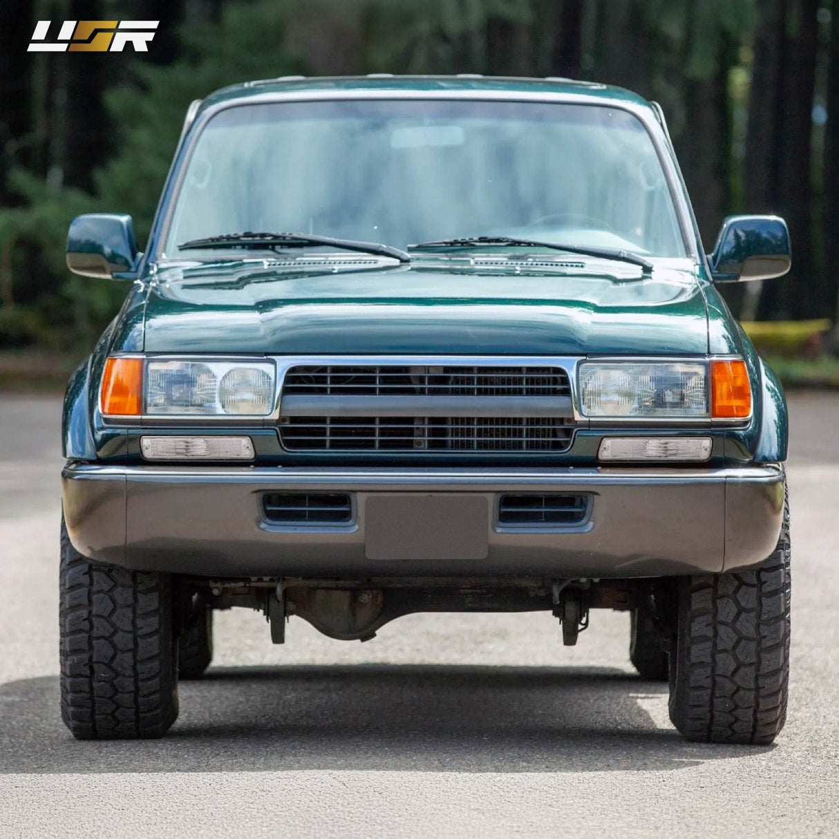 1991-1997 Toyota Land Cruiser Crystal Clear Bumper Lights