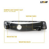 1991-1997 Toyota Land Cruiser Crystal Clear Bumper Lights