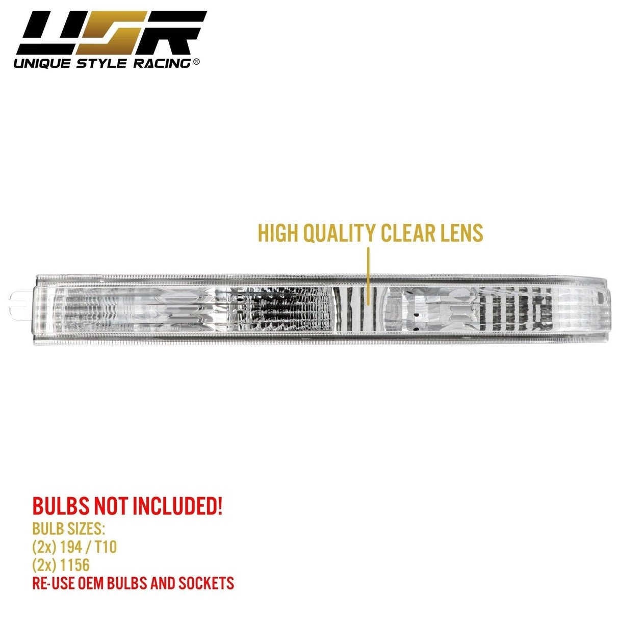 1987-1988 Toyota Supra Clear Bumper Lights