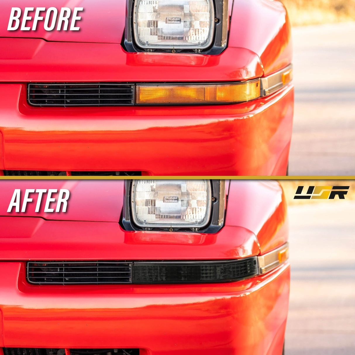 1989-1992 Toyota Supra Smoke Bumper Lights