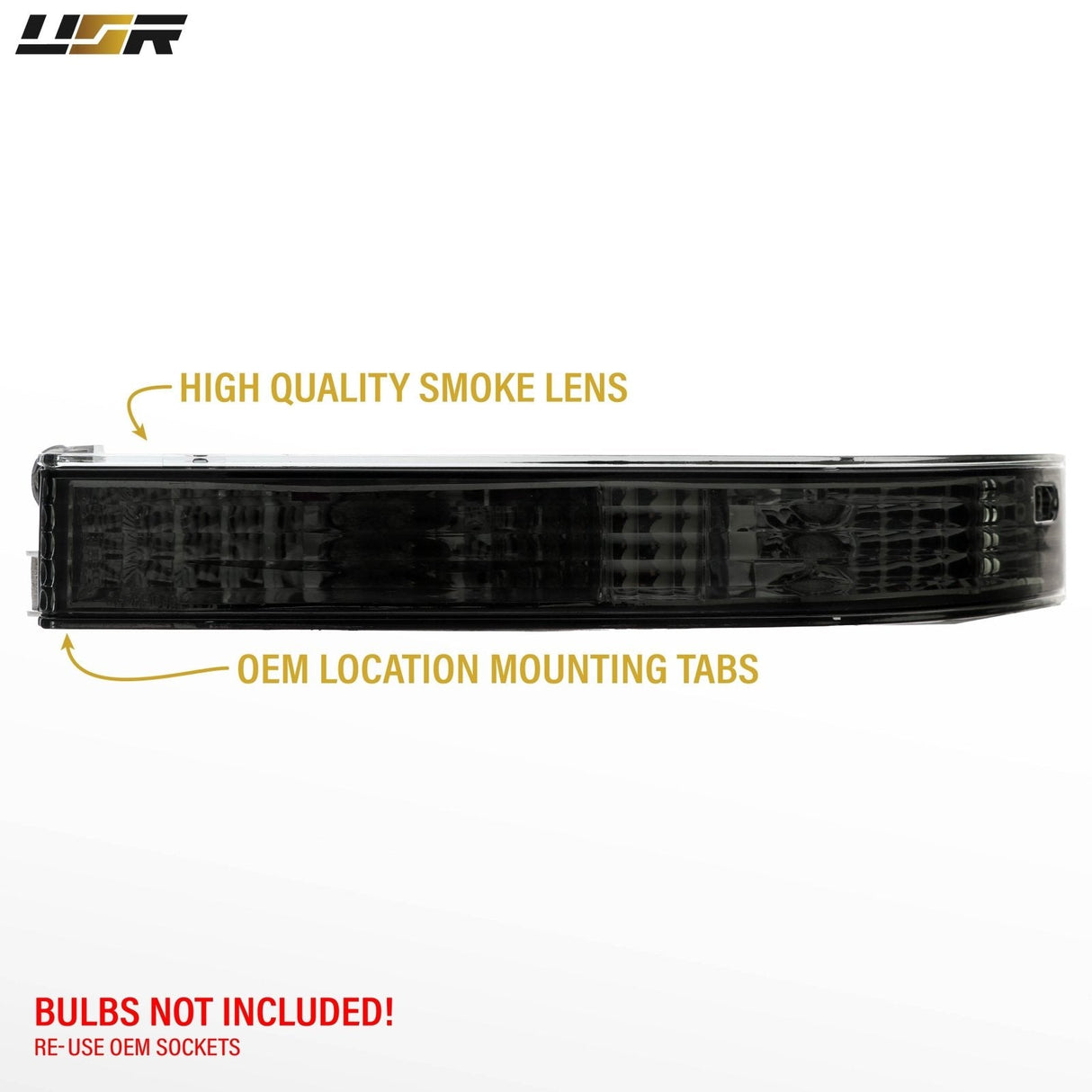 1989-1992 Toyota Supra Smoke Bumper Lights