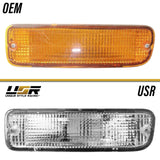 1995-1997 Toyota Tacoma 2wd/4wd Clear Bumper Lights